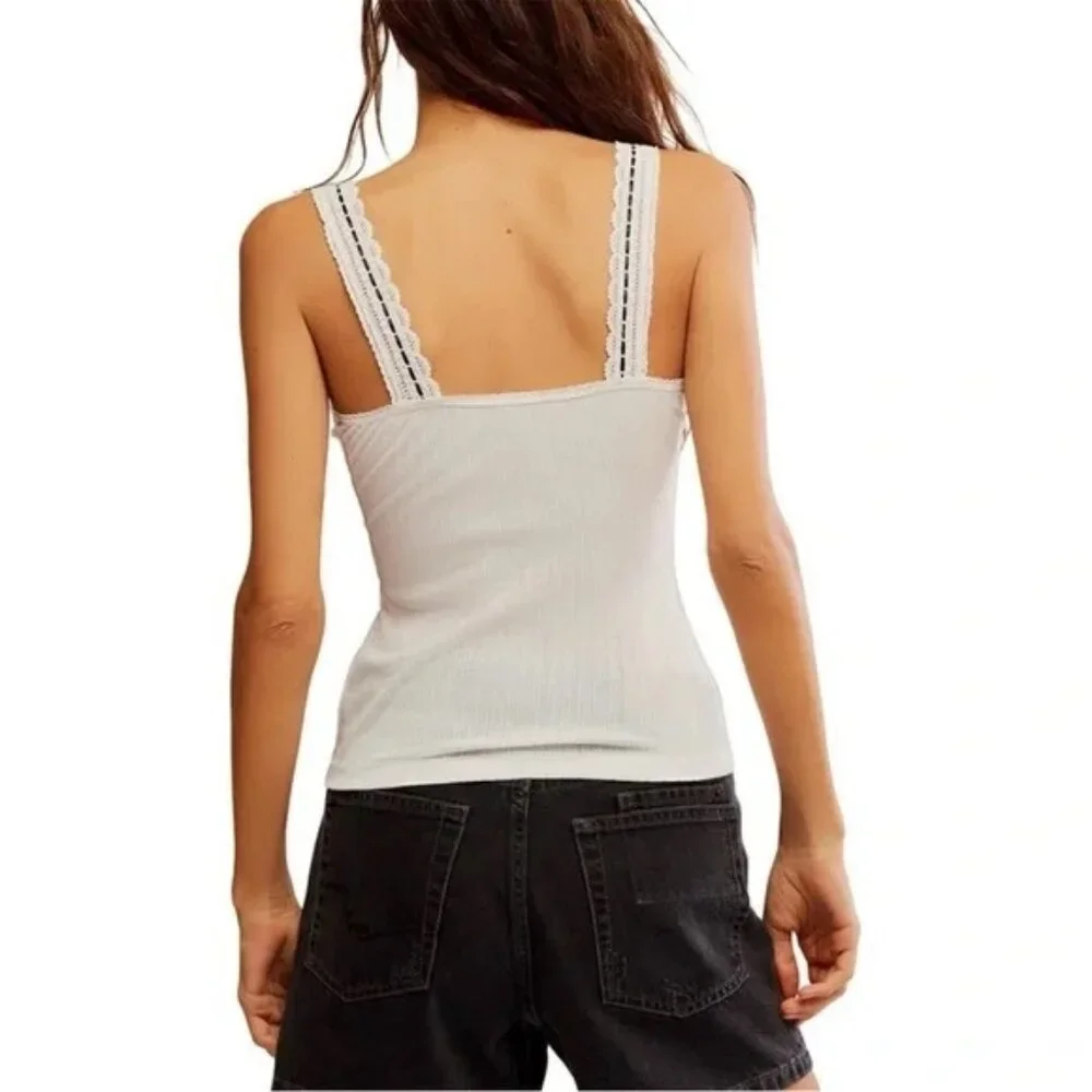 NWOT Free People Only You Cami - Picture 4 of 8